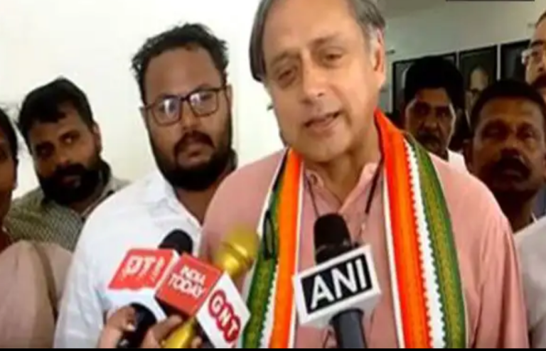 Quite ironic…,” Congress MP Shashi Tharoor on Kerala CM Pinarayi Vijayan’s remarks