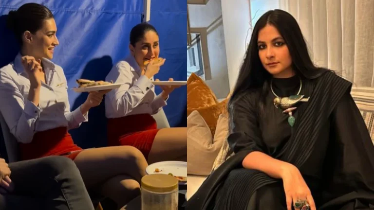 Inside Rhea Kapoor’s BTS Video Featuring Crew Stars Kareena Kapoor Khan & Kriti Sanon: ‘Pizzas, Fun Chit-Chat & More’