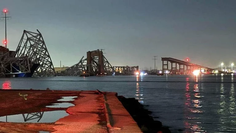 Baltimore bridge collapse: Entire crew of container ship ‘Indian’