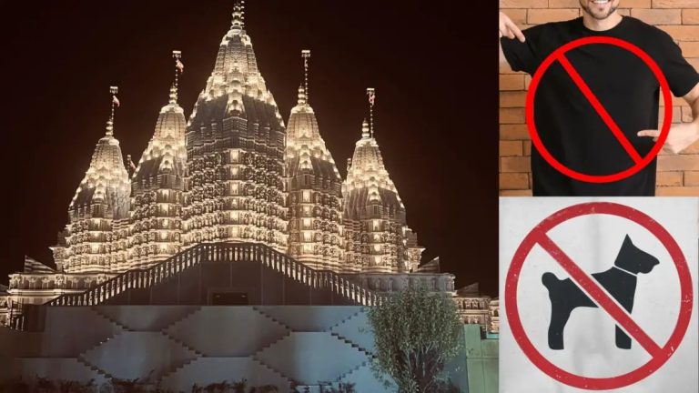 ‘No Tight Fitting Dress Or T-Shirt, No Pets’: Abu Dhabi’s 1st Hindu Temple Puts Down Guidelines For Visit