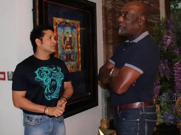 Batting maestro Sachin Tendulkar extends wishes to his “idol” Viv Richards on his 72nd birthday