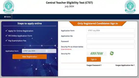 CTET July 2024: Registrations Begin On ctet.nic.in – Check Details Here