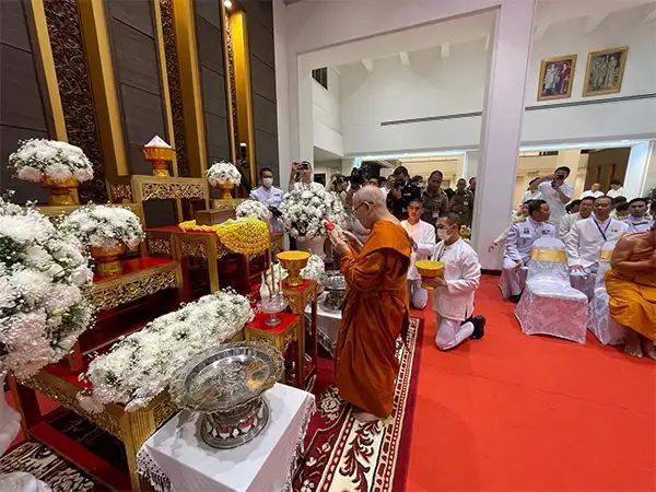 Sacred relics of Lord Buddha travelling from India arrive in Thailand’s Ubon Ratchathani city