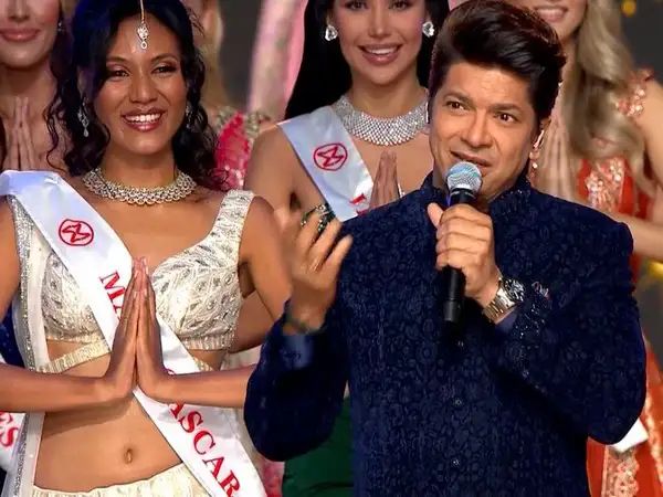 Shaan performs ‘Tu Aaj Ki Naari Hai’ at Miss World 2024 event