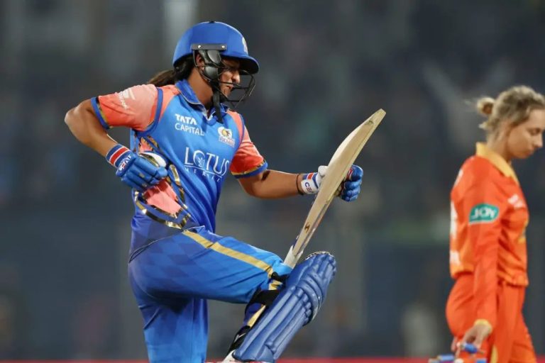 Harmanpreet Pulls off a Heist Against Gujarat Giants as Mumbai Indians Record Highest Successful Chase in WPL History