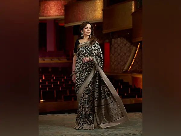 Nita Ambani stuns in Banarasi jangla saree at Miss World 2024