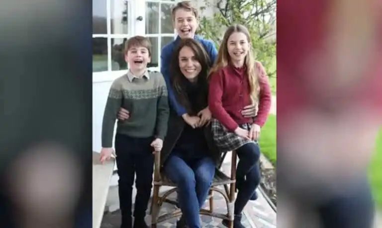 Kate Middleton shares first photo with kids post surgery, thanks public for support