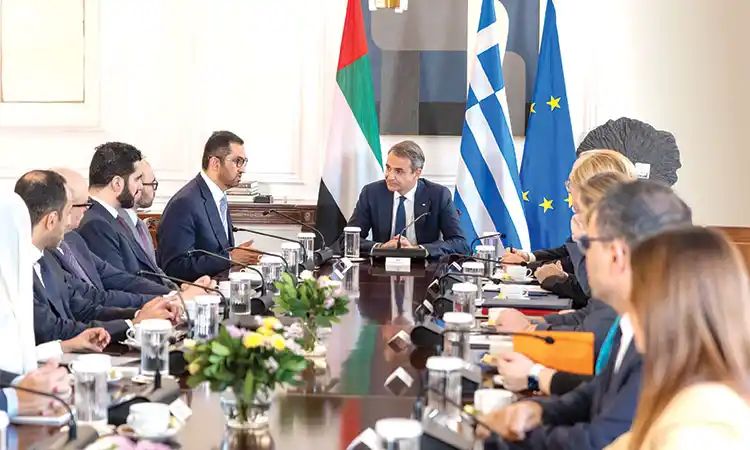 UAE, Greece discuss economic relations, strategic partnership