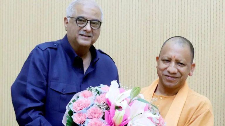 Boney Kapoor meets UP CM Yogi Adityanath in Lucknow