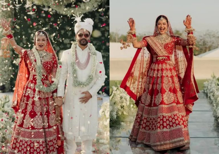 Meera Chopra, Rakshit Kejriwal’s FIRST PICS as Mr and Mrs out; actress drops a gorgeous wedding post