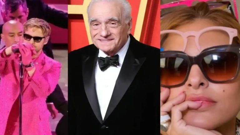 ‘Best Video Ever’: Eva Mendes Reacts To Martin Scorsese Vibing To Her Husband’s I Am Just Ken Performance At 2024 Oscars