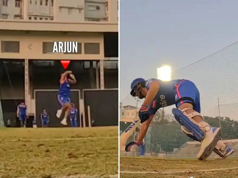 Watch: Arjun Tendulkar Drops MI Batter On Ground With Yorker, Fans Wonder If It’s Ishan Kishan