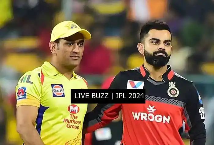 LIVE BUZZ | IPL 2024: MS Dhoni vs Virat Kohli – First Day, First Show!