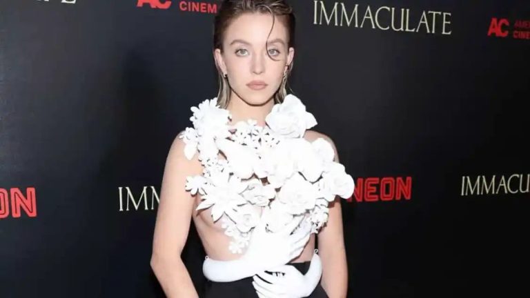 Sydney Sweeney stuns in sculpted top and black trousers at Immaculate premiere: See pics