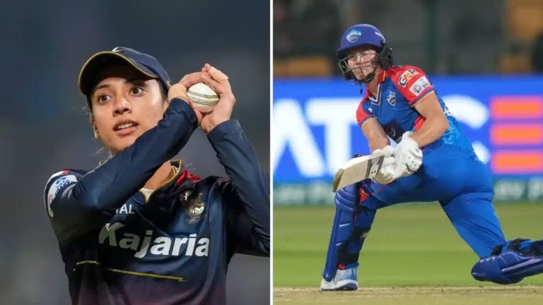 Watch: Smriti Mandhana and Meg Lanning pose with WPL 2024 trophy ahead of final