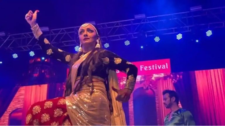 Shanthi Priya Impresses Audience With Her Dance Drama “Pavitra Tulsi” In Ahmedabad