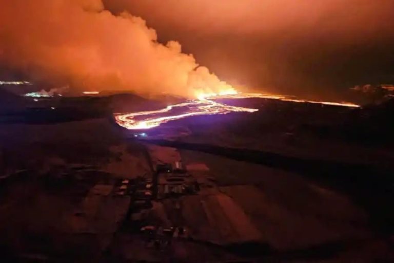 Lava flows from volcano in southwest Iceland slow after fourth eruption since December