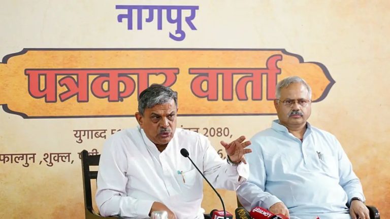 Re-elected as RSS General Secretary, Hosabale defends electoral bonds, calls them an ‘experiment’