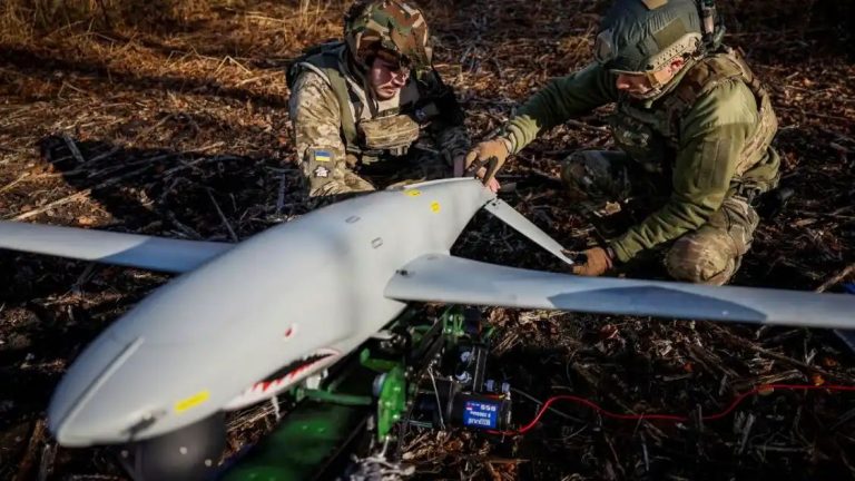 Ukraine launches drone strikes near Moscow on last day of Russia’s presidential elections