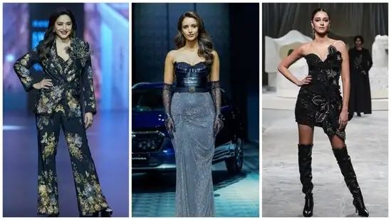 Madhuri Dixit, Triptii Dimri, Ananya Pandey, Janhvi Kapoor: Stunning Lakme Fashion Week showstoppers in pics