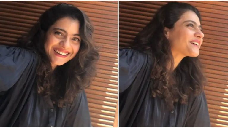 PICS: Kajol takes multiple selfies as she enjoys her time soaking in the sun and smiling