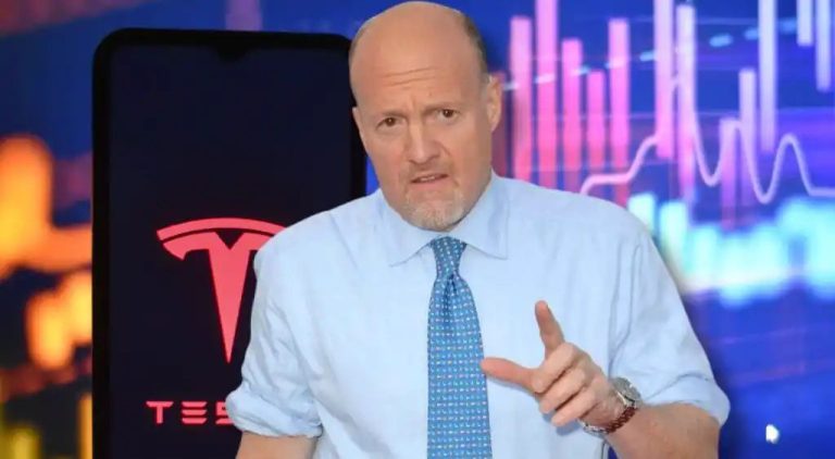 Jim Cramer Weighs In On Tesla’s Potential After Stock Gained Over 6% On Monday: ‘Not A Fan Of It, But Not Against It’