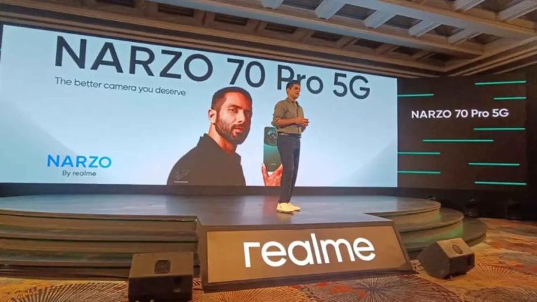 Realme Narzo 70 Pro 5G with Mediatek Dimensity 7050 5G SoC launched in India: Check price, specs & more