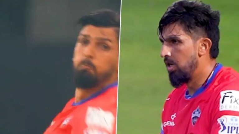 Ishant Sharma Grinds it Out in Delhi Capitals’ Practice Session Ahead of IPL 2024 (Watch Video)