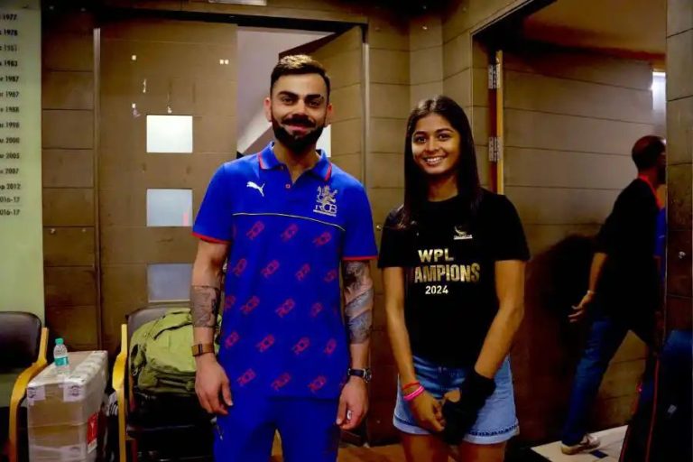 Moment of my life: Royal Challengers Bangalore ace Shreyanka Patil describes meeting idol Virat Kohli