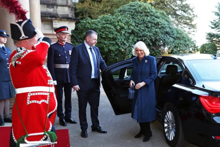 Camilla gets taste of local produce during solo visit to Northern Ireland