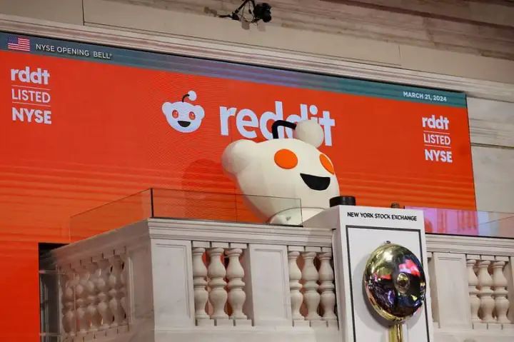 Reddit shares open 38% above IPO price