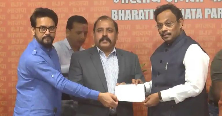 Former Air Force chief RKS Bhadauria joins BJP