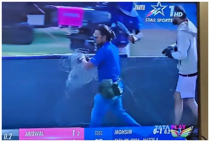 RR Vs LSG, IPL 2024: Play At Sawai Mansingh Stadium Halted Just After Two Balls – WATCH VIDEO