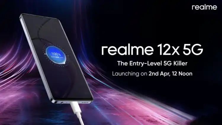 Realme 12x 5G Launch Date In India Announced; Check Expected Price, Specifications