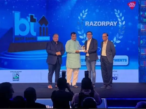 Razorpay Awarded ‘Best Fintech Company’ at Business Today & KPMG’s Awards 2024; Acknowledged for Transformative Innovations and Market Leadership