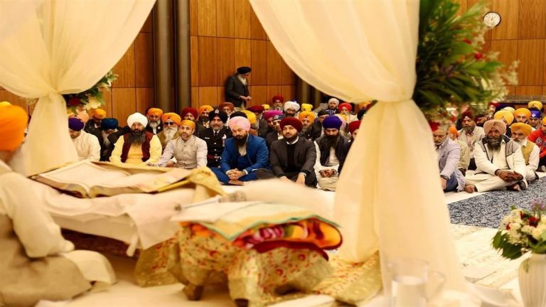 Khalsa Sajna Day was celebrated at Parliament Hill in Ottawa, Canada