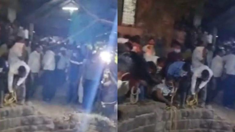 Major accident in Ahmednagar, people entered the biogas chamber to save the cat;  Five died