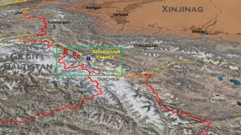 India China Relations: Satellite images reveal that China is building a road in PoK near Siachen!