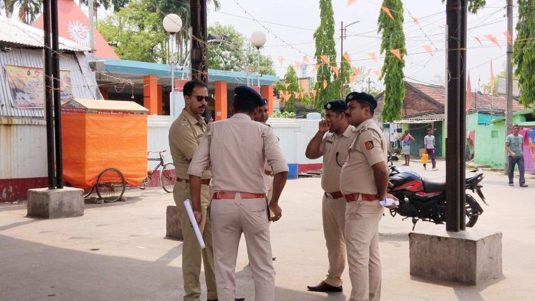 Preparations for Hanuman Jayanti procession started in Bansbediya, officials inspected the route