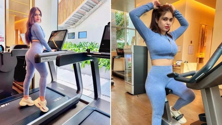 Bhojpuri actress Neha Malik shows the temperature of social media in gym look