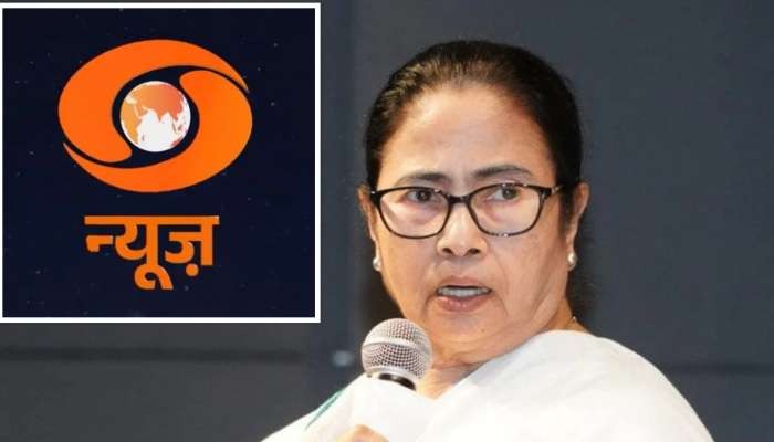 Doordarshan Logo: Changing the color of the channel is injustice, evil: Mamata Banerjee shocked