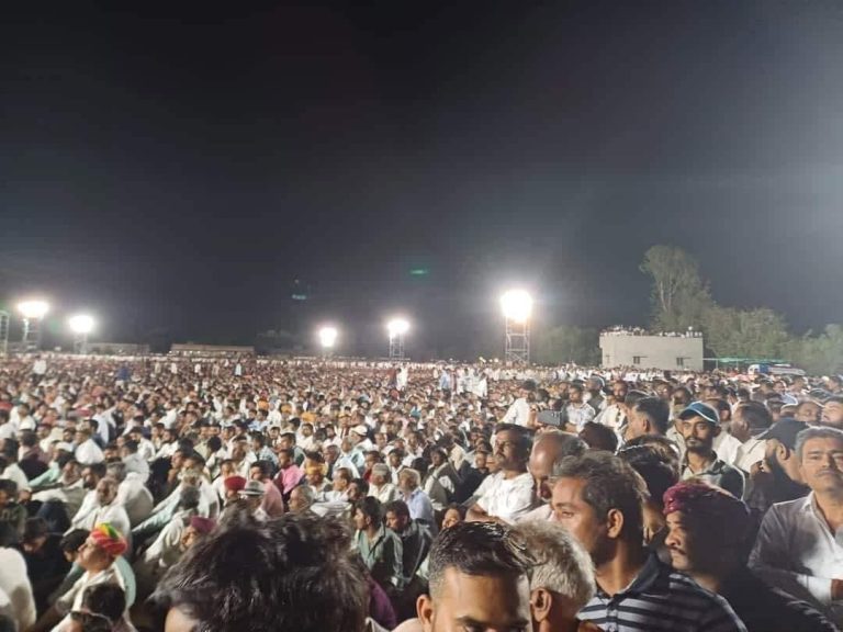 Kshatriya community demonstrated strength in Asmita Sammelan in Rajkot, crowd cheering