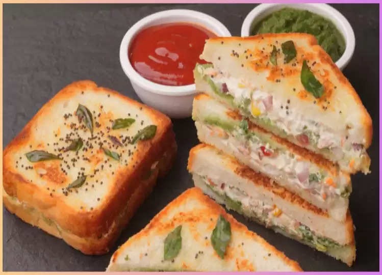 Make this sandwich with curd and bread in just 5 minutes, tastes amazing!