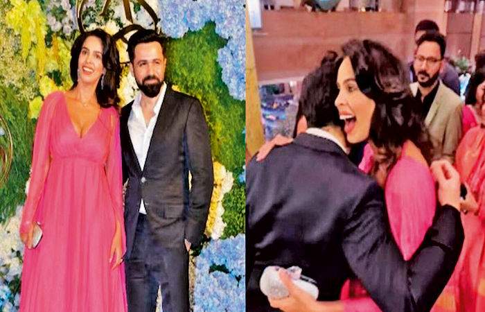 Emraan Hashmi and Mallika Sherawat forget the fight and embrace