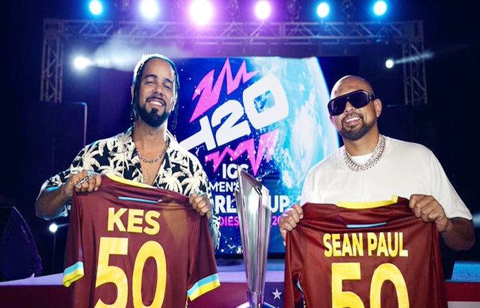 The official song of T20 World Cup 2024 will feature a collaboration between Grammy Award winners Sean Paul and Kes