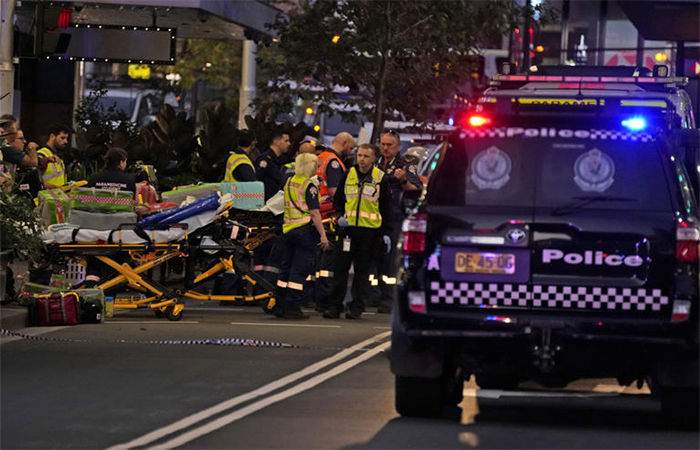 Police foiled stabbing in Sydney shopping mall: 6 dead including him