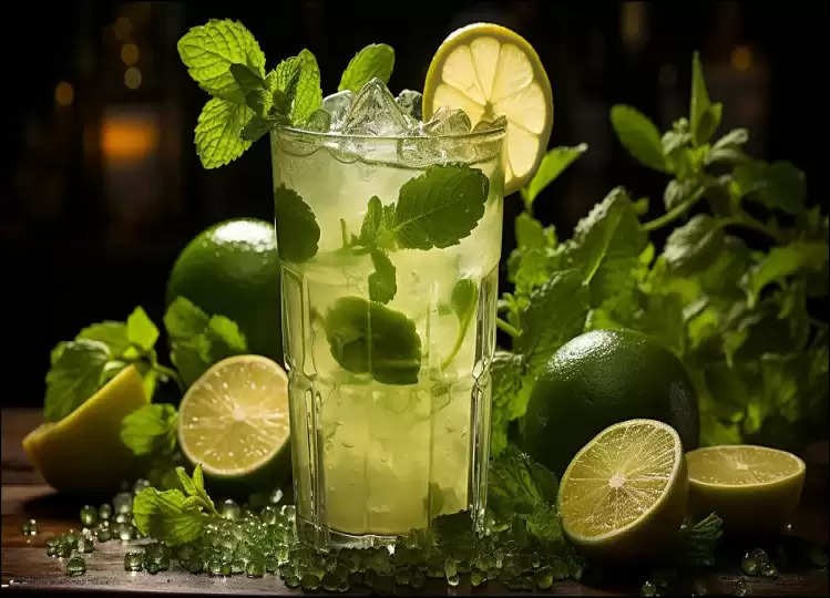 Make mint mojito easily at home like this, the recipe is very easy!