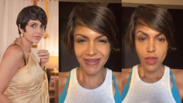 Facial surgery or not…Fans surprised by Mandira Bedi’s new look