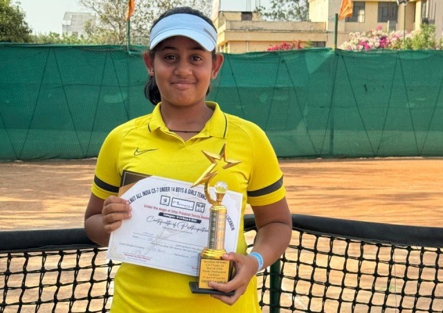 Tennis: West Bengal’s Anaya wins girls’ singles title, UP’s Aashi Shamseri is runner-up