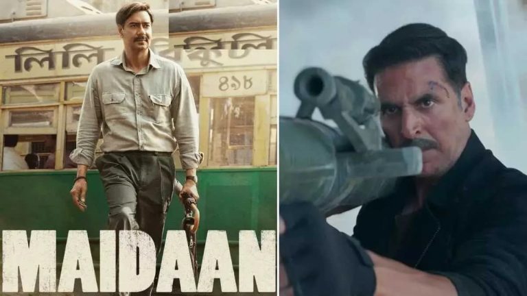 Earnings of ‘Maidan’ increased on Sunday, ‘Bade Miyan Chhote Miyan’ did not get the benefit of Sunday;  Know the fourth day collection of both the films